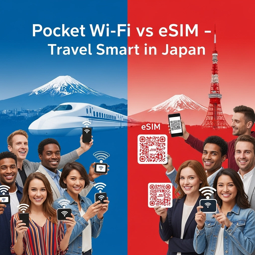Japan Travel Smart Guide: Pocket Wi-Fi vs eSIM – Which is Best for Your Trip?
